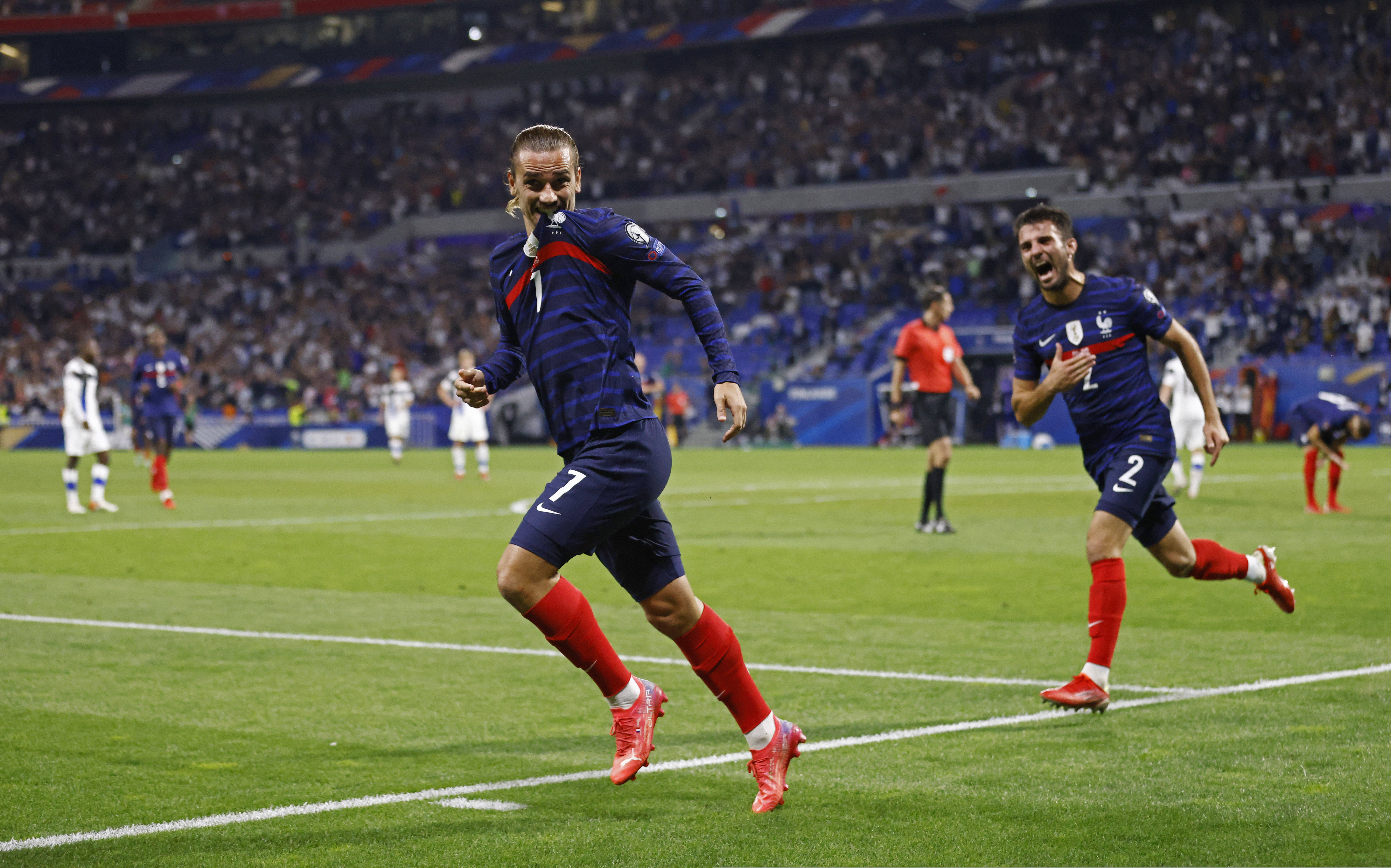 法国队在欧洲预选赛中表现抢眼 法国队在欧洲预选赛中表现抢眼